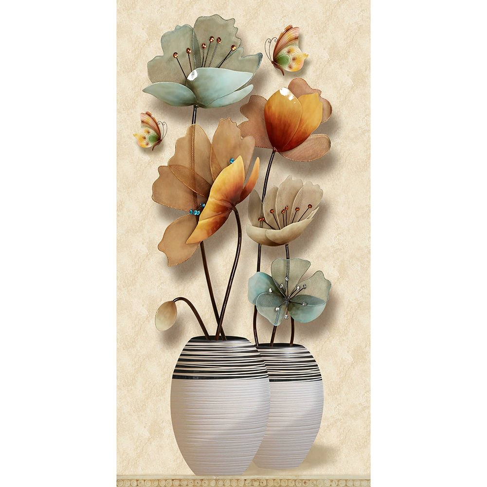 Diamond Painting - Full Round - Potted Flowers(45*85cm)