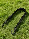 Black Motorcycle Luggage Strap Large Capacity Stretchable Storage Net with Hook for Secures Various Luggage Helmets Small Item
