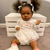 20'' Diaz Black Weighted Reborn Toddler Baby Doll Girl, Birthday Present - RBBI-Myrebornbabydoll&reg; Myrebornbabydoll&reg;
