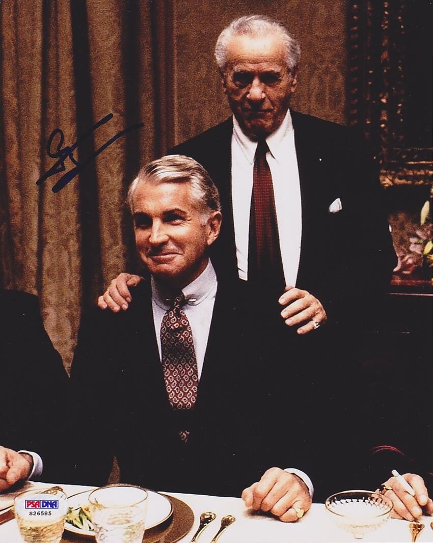 George Hamilton SIGNED IN PERSON B.J. Godfather 8x10 Photo Poster painting PSA/DNA AUTOGRAPHED