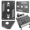 IGT Table Unit Plate Aluminum Alloy Board for Snow Peak GS-450r/450k Furnace