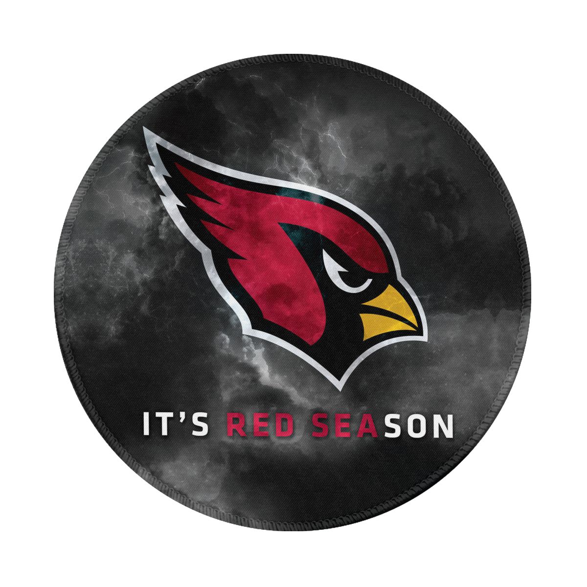Arizona Cardinals Red Season Gaming Round Mousepad for Computer Laptop