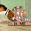 Bol en bois pour chien - 5d bricolage d&eacute;coration artisanale
