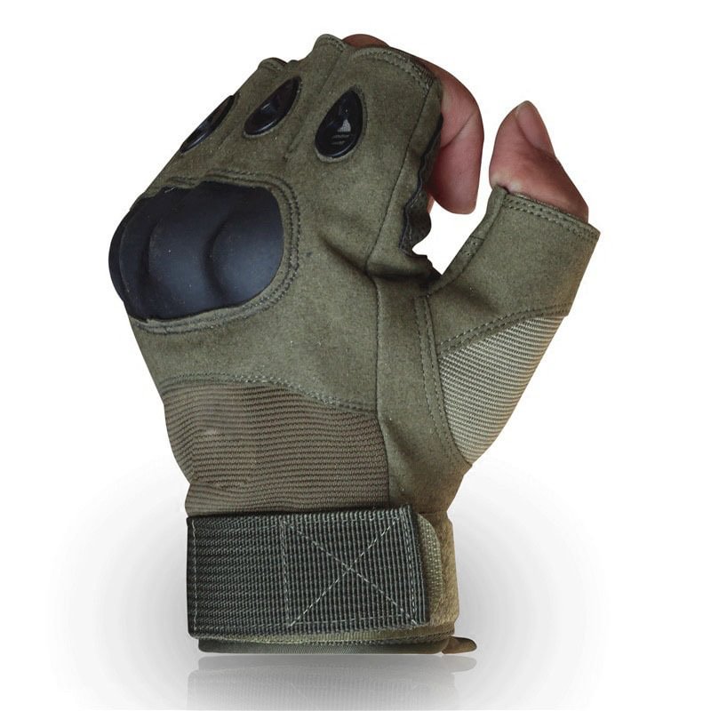Half Finger Gloves Mens Tactical Anti-cut Outdoor Sports T-Compassnice®