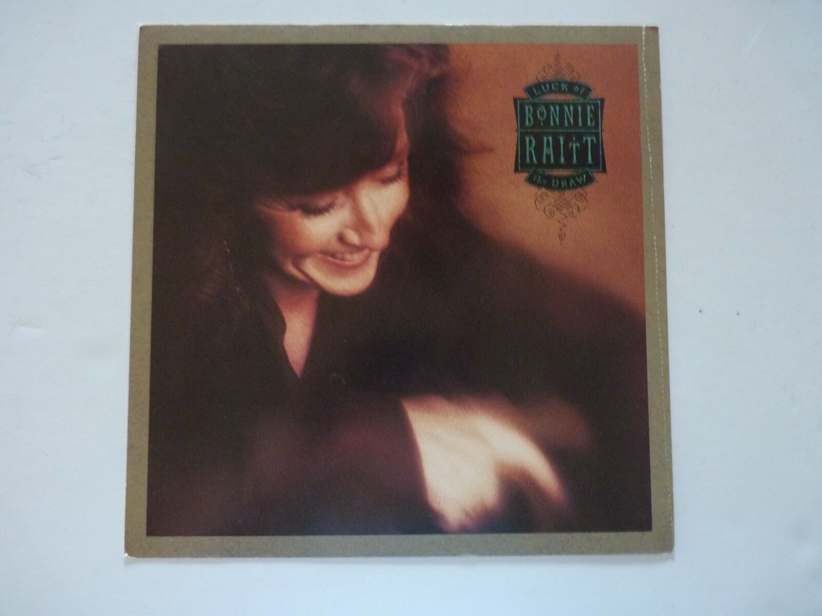 Bonnie Raitt Luck of the Draw LP Record Photo Poster painting Flat 12x12 Poster