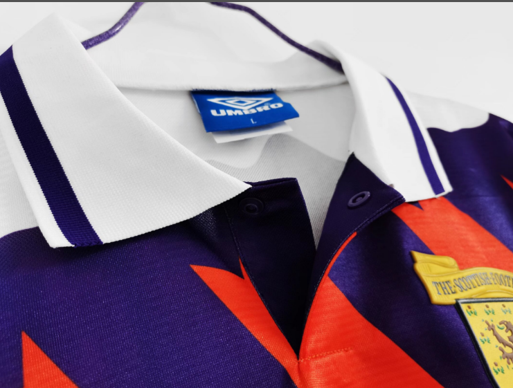 Retro 1991-1993 Scotland Away Football Shirt Thai Quality