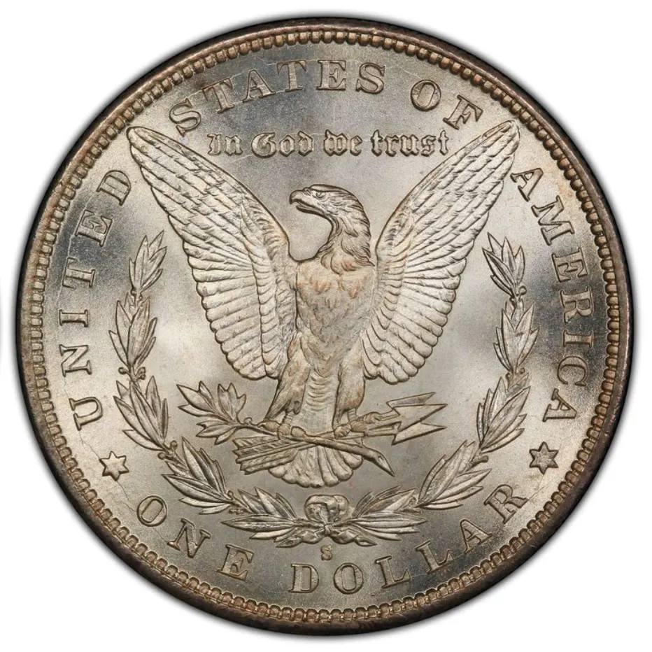 1896-S Morgan Silver Dollar $1
