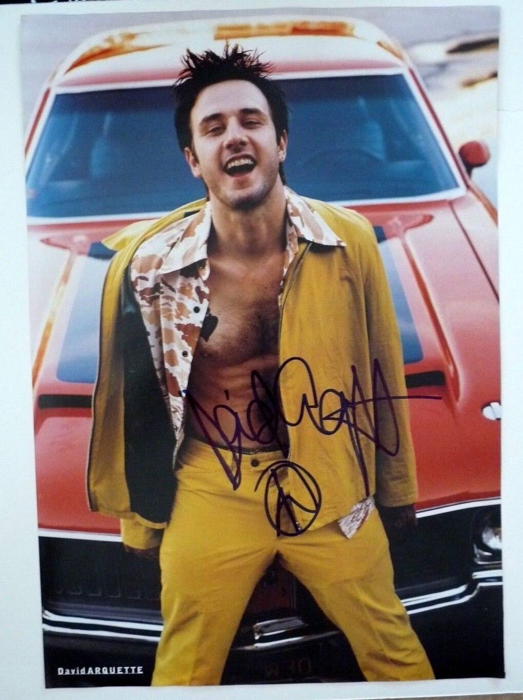 David Arquette Signed Autographed Magazine Page Photo Poster painting PSA Beckett Guaranteed F9