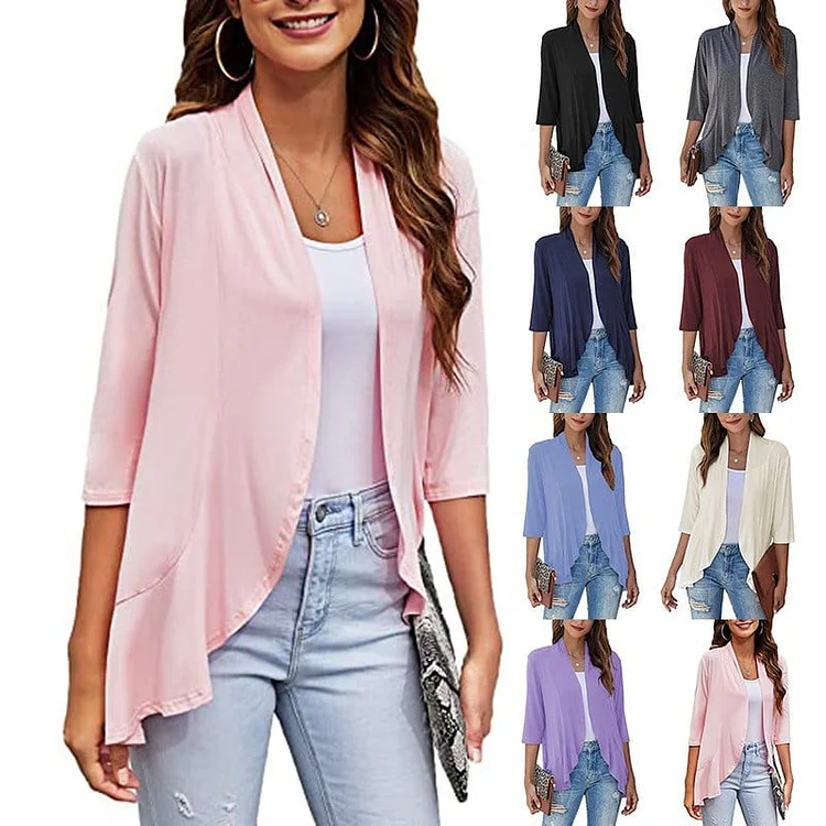 🌸Spring Specials 50% OFF🌸 Women's Casual Lightweight Open Front Cardigans