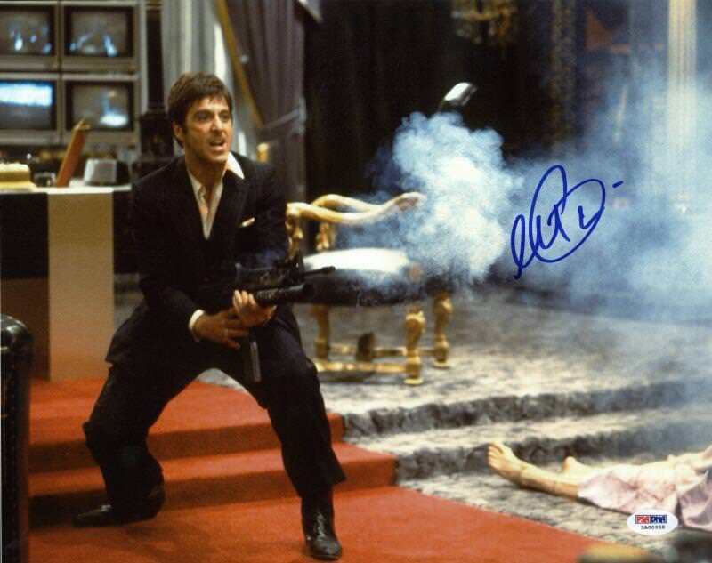 Al Pacino Scarface Signed 11X14 Photo Poster painting Graded Perfect 10! PSA/DNA ITP #500958