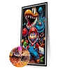 (Grande Taille) Mario-Peinture diamant ronde compl&egrave;te-40*70cm