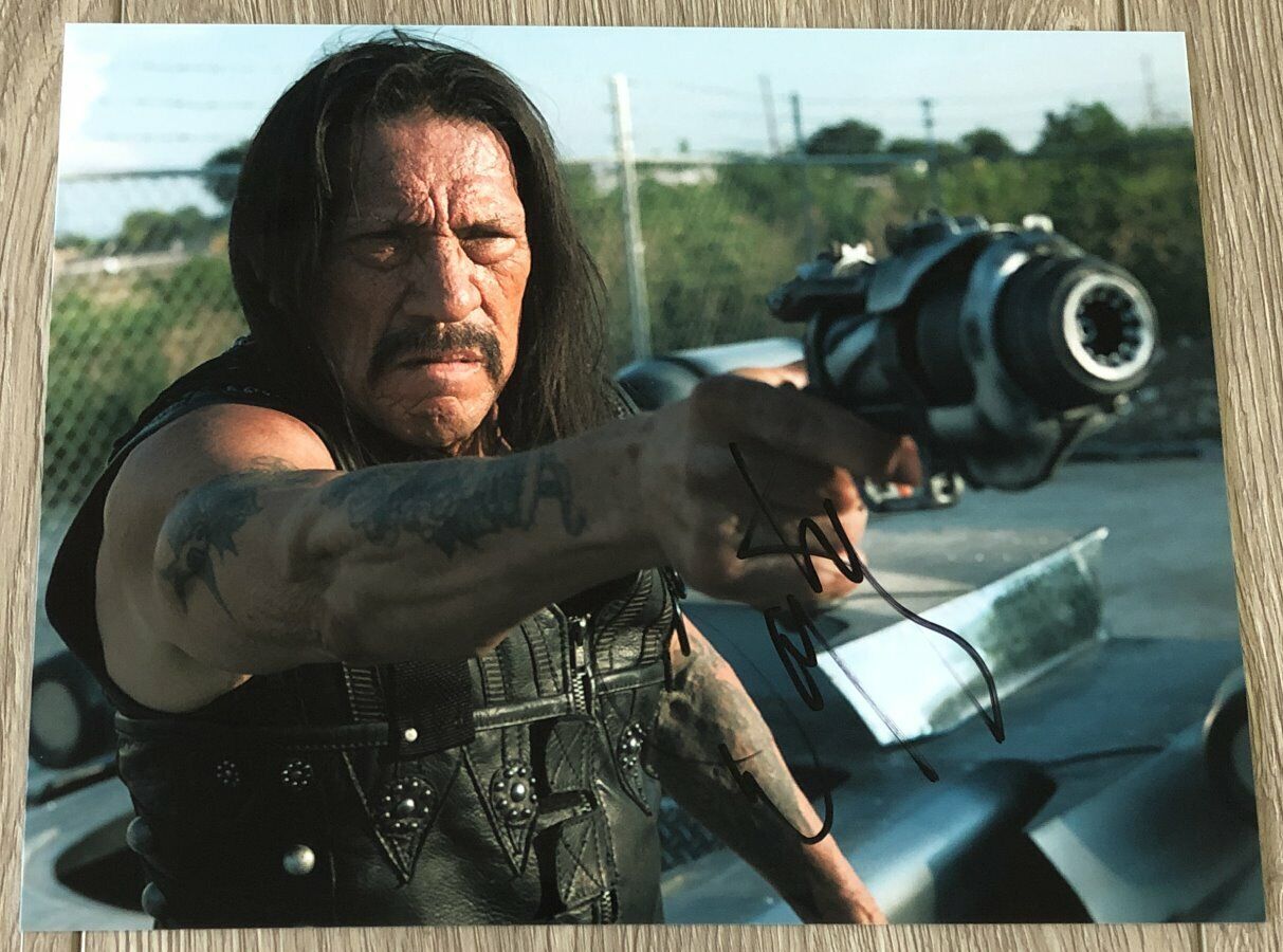 DANNY TREJO SIGNED AUTOGRAPH MACHETE KILLS 8x10 Photo Poster painting E w/PROOF