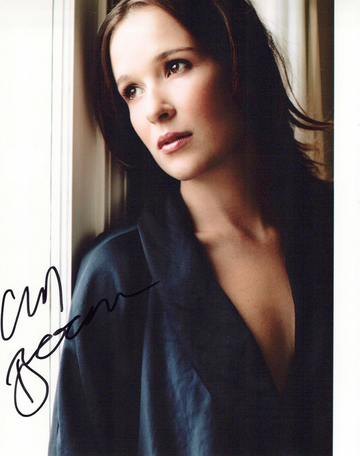 Claire Van Der Boom glamour shot autographed Photo Poster painting signed 8x10 #9