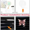 (US Local)Diamond Painting Car Aromatherapy Vent Clip Bling Air Vent Decorations (D)