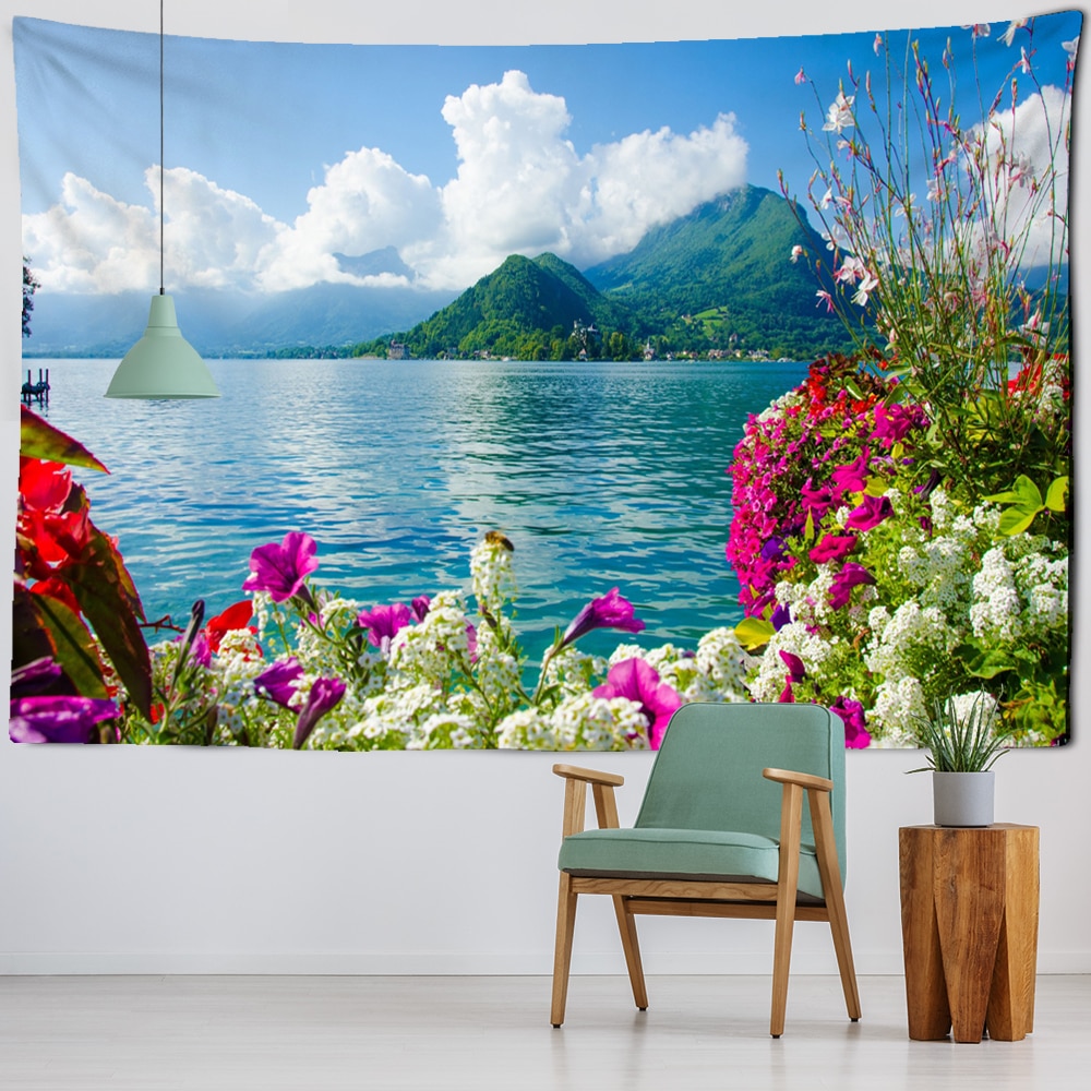 

Wall Tapestry - Flower Green Plant-150*130cm, 501 Original