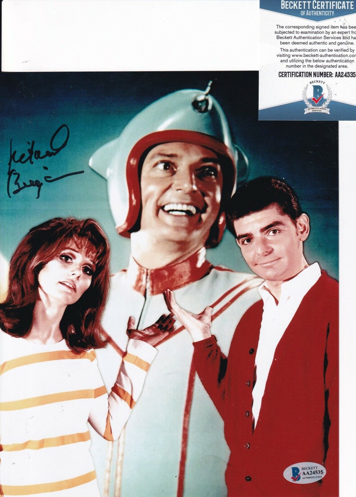 RICHARD BENJAMIN signed (QUARK) autographed 8X10 Photo Poster painting BECKETT BAS AA24535