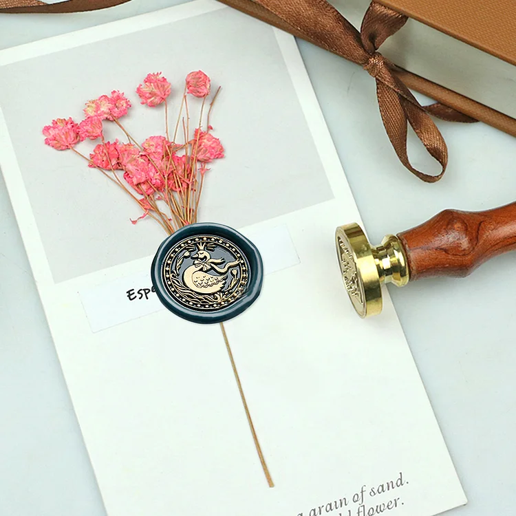 Special-shaped Stamp Copper Head Invitation Envelope Stamp Head for Wedding (J)