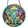 Diamond Painting Acrylic Elephant Hanging Pendant