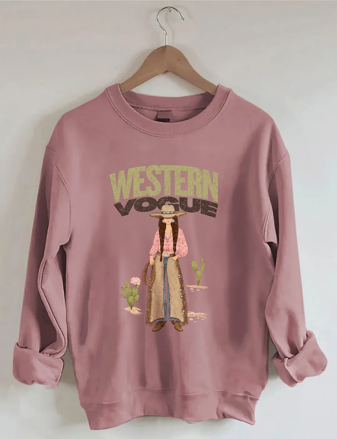 Western Cowgirl Sweatshirt