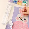 Resin Diamond Painting Point Drill Pen Dual-Ended Diamonds (Orange pink)