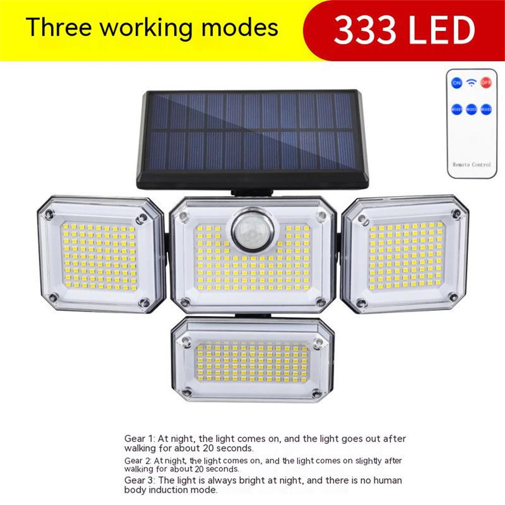 Triple LED Solar Wall Light | 168DEAL