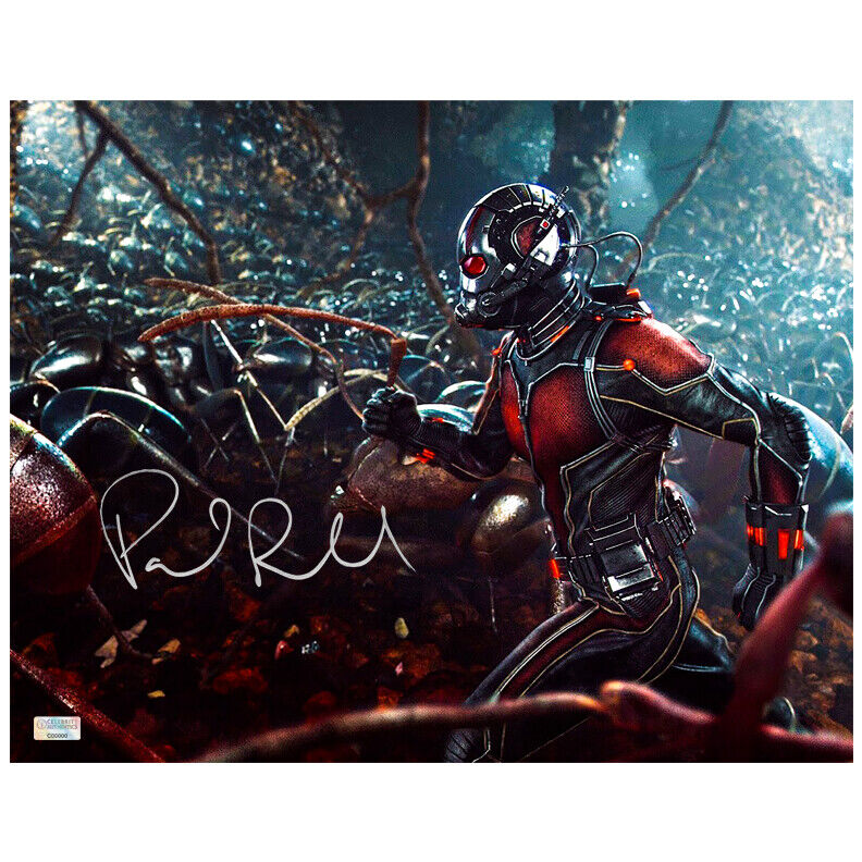 Paul Rudd Autographed Ant-Man The Colony 11×14 Photo Poster painting