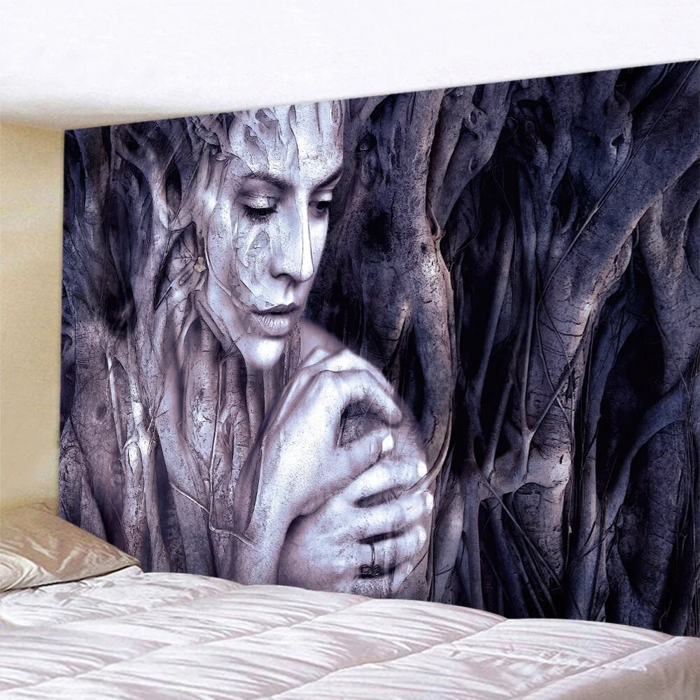 Nigikala scene home decoration printing large size tapestry hippie bohemian decoration background wall sofa blanket