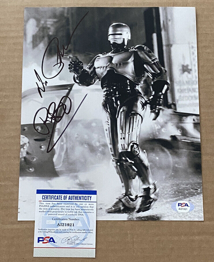 Peter Weller Signed ROBOCOP 8X10 Photo Poster painting PSA/DNA Certified