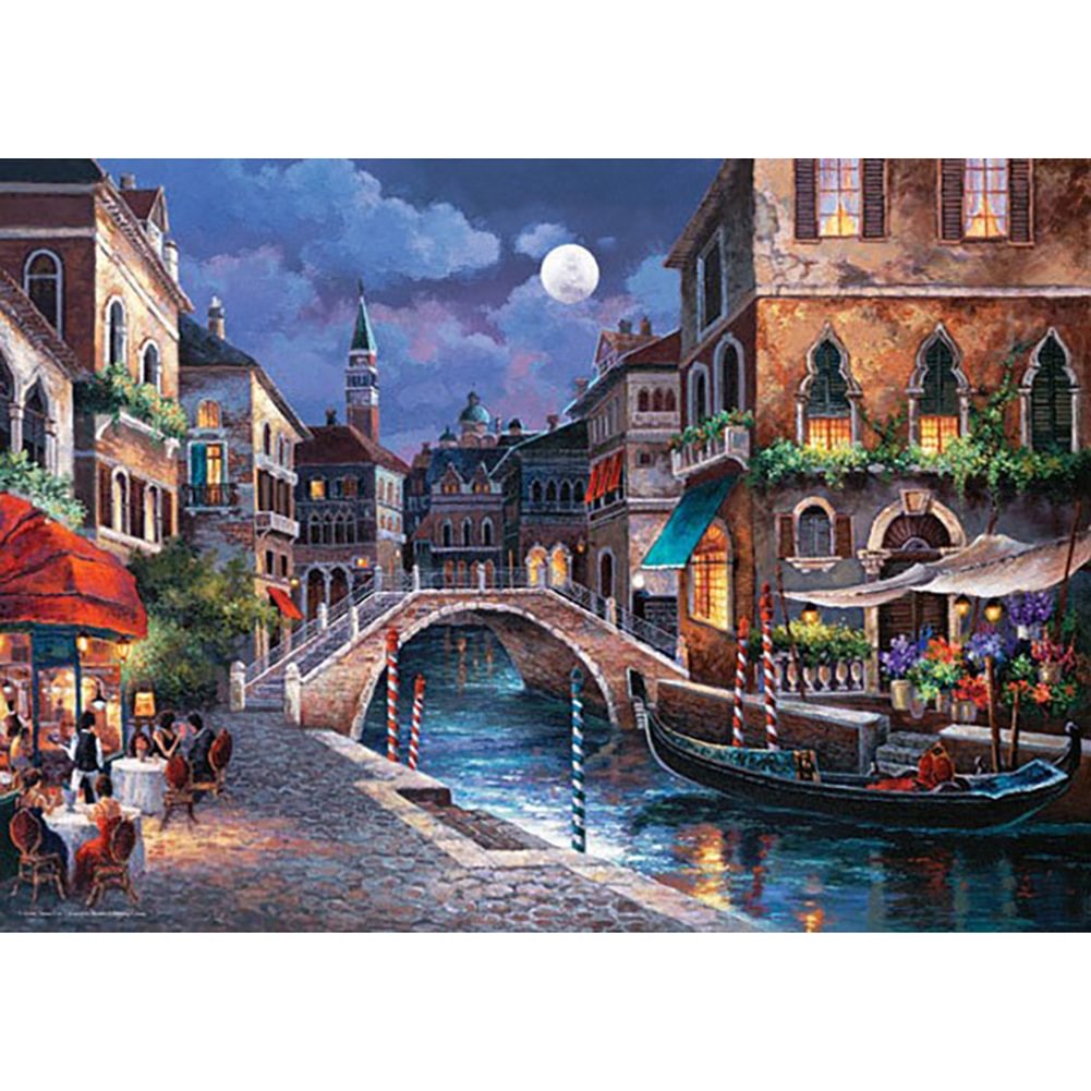 Diamond Painting - Full Round - Landscape(40*30cm)