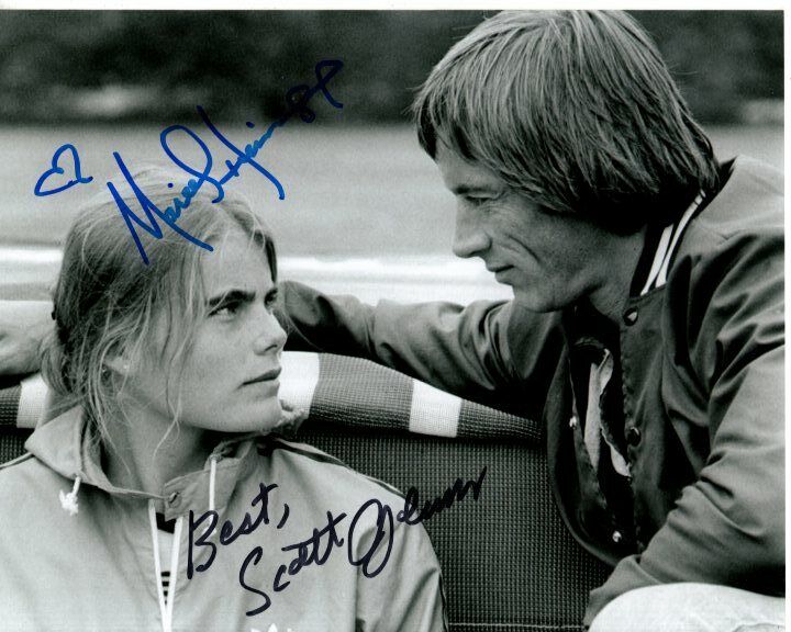 MARIEL HEMINGWAY and SCOTT GLENN signed autographed 8x10 PERSONAL BEST Photo Poster painting