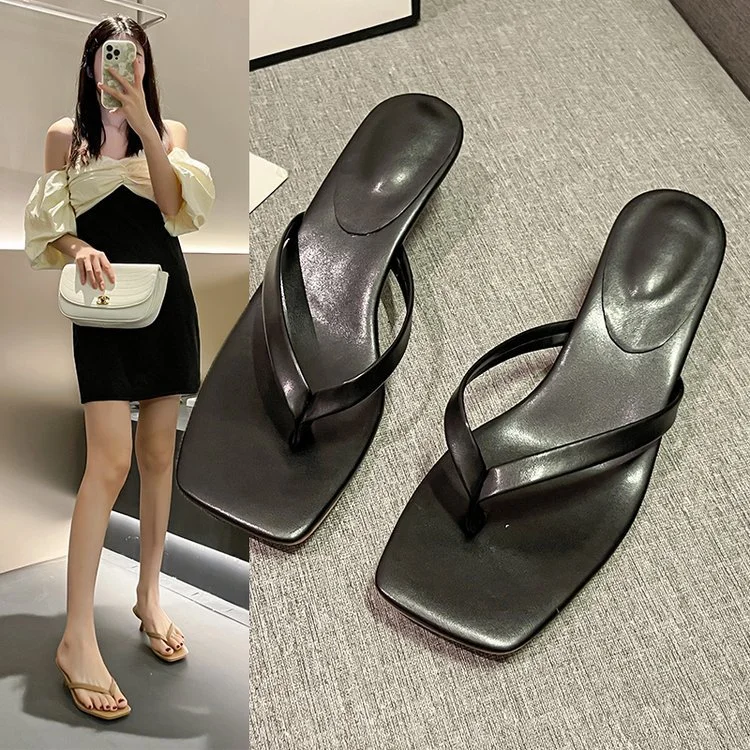 Wongn Wongn Summer New Fashion Classic Joker Flip-Flops With Plus-Size Slippers