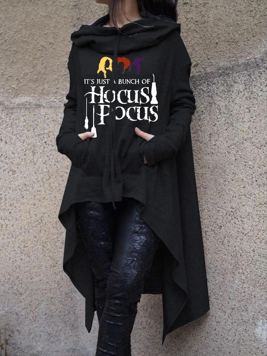 Women Irregular Halloween Sweatshirt