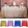 Wedding Event Party Colorful Shimmers Table Cloth