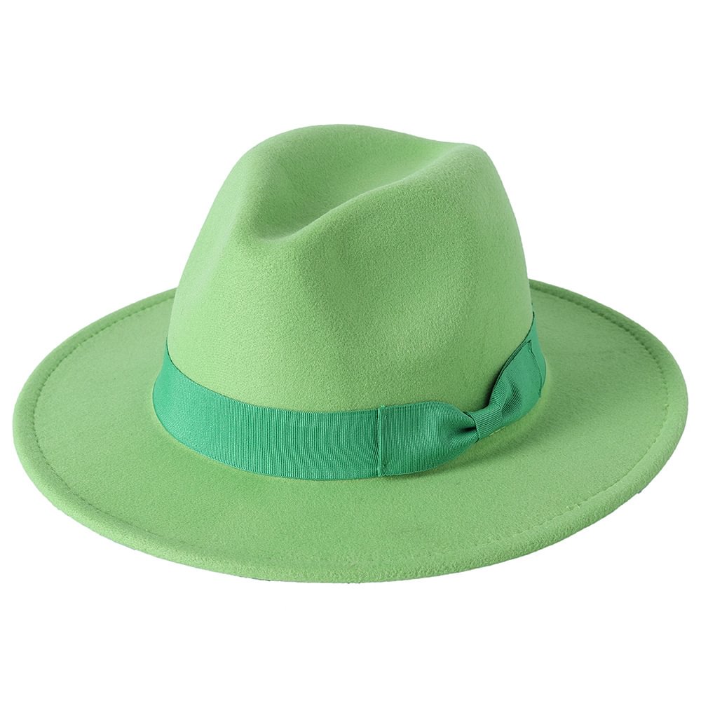 Cassidy Fedora - Fruit Green