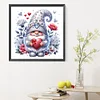 Valentine's Day Gnome - Full Round Drill Diamond Painting