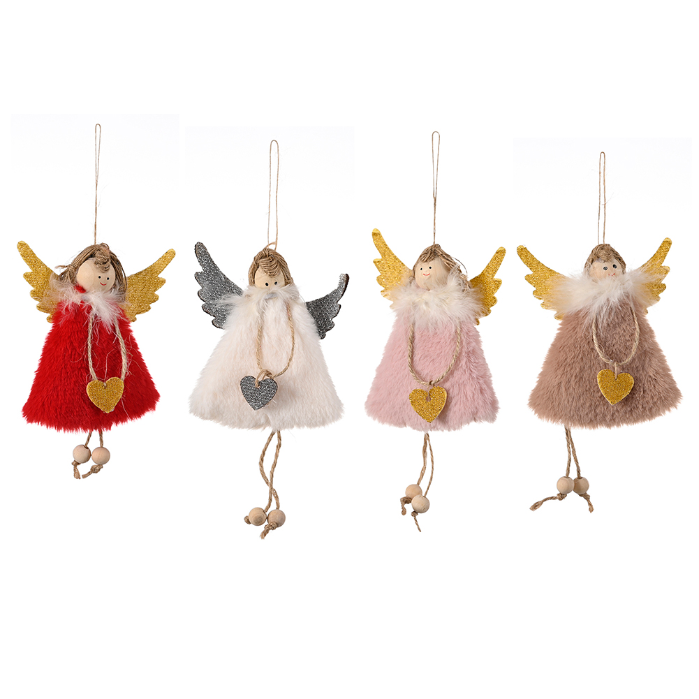 

Angel Girl Pendants Christmas Doll Tree Hanging Toys Home Decor Ornaments, Camel, 501 Original