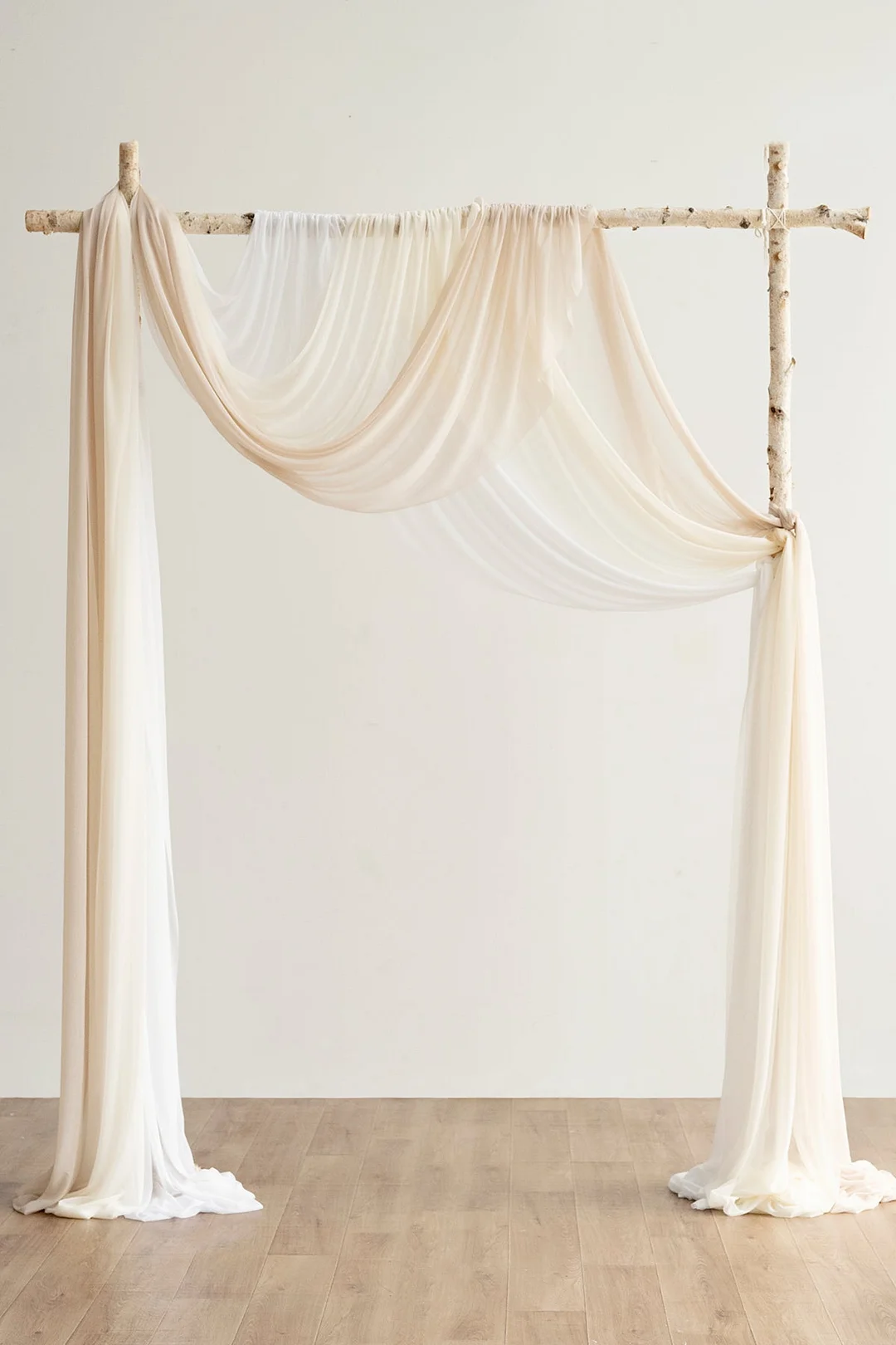 Easy Hanging Sheer Arch Draping (Set of 3) - 7 Colors