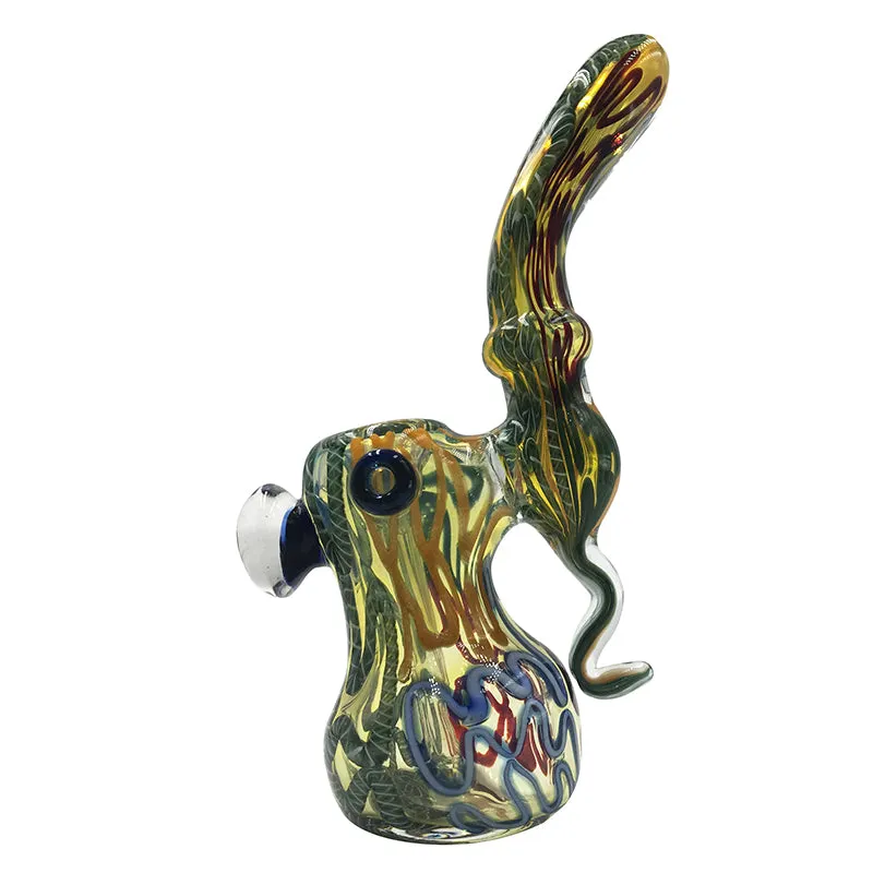 New Arrival Glass Bubbler Hookah Water Pipe