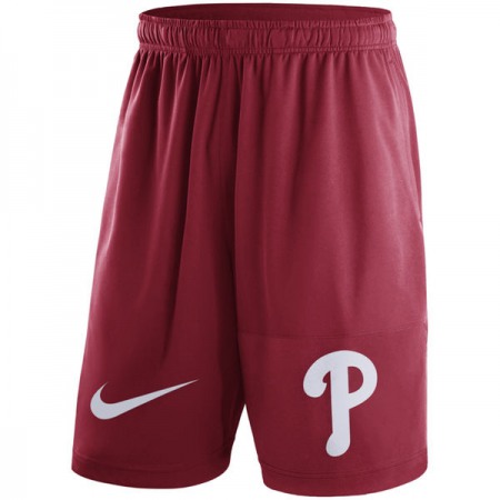 Men's Philadelphia Phillies  Red Dry Fly Shorts