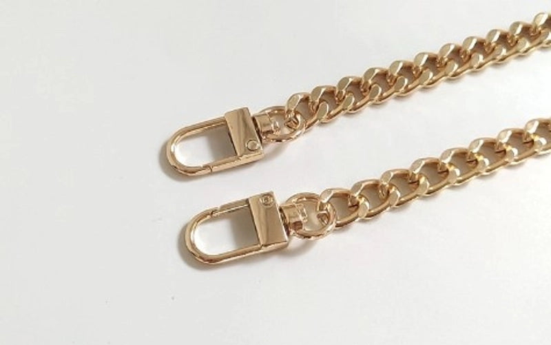 All Seasons Alloy Solid Color Sling Strap Bag Accessories