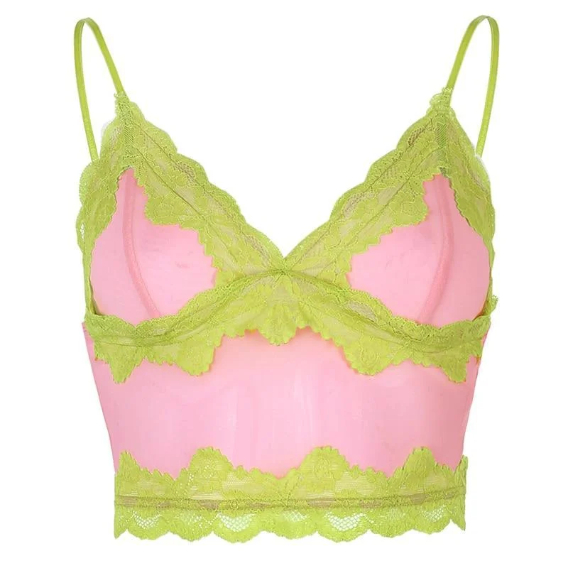 FRANKIE LACE TOP August Lemonade August Lemonade