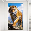 (40*70cm)Tiger - Full Round Drill Diamond Painting