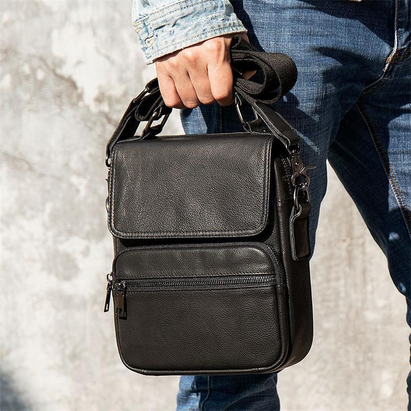 Soft Large-Capacity Solid Color Handbag Vintage Shoulder Bag