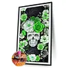 uk.everydayedeals (Limited Stock)Diamond Painting - Full Round - Skull abstract