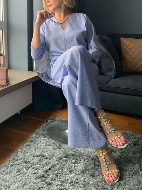 Casual comfortable and elegant lady suit