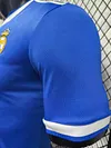 2025/2026 Player Version Real Madrid Second Away Blue Football Jersey 1:1 Thai quality
