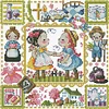 Anne Of Green Gables-14CT Stamped Cross Stitch Egyptian Cotton 30*30cm/11.81*11.81in tapestrymarket