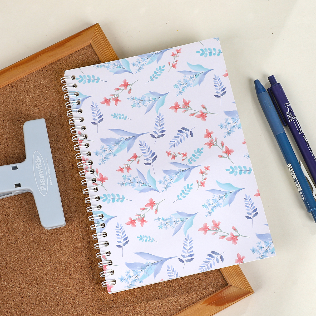 Journalsay A5 Flower Main Body Horizontal Painting Landscape Release Paper Notebook 