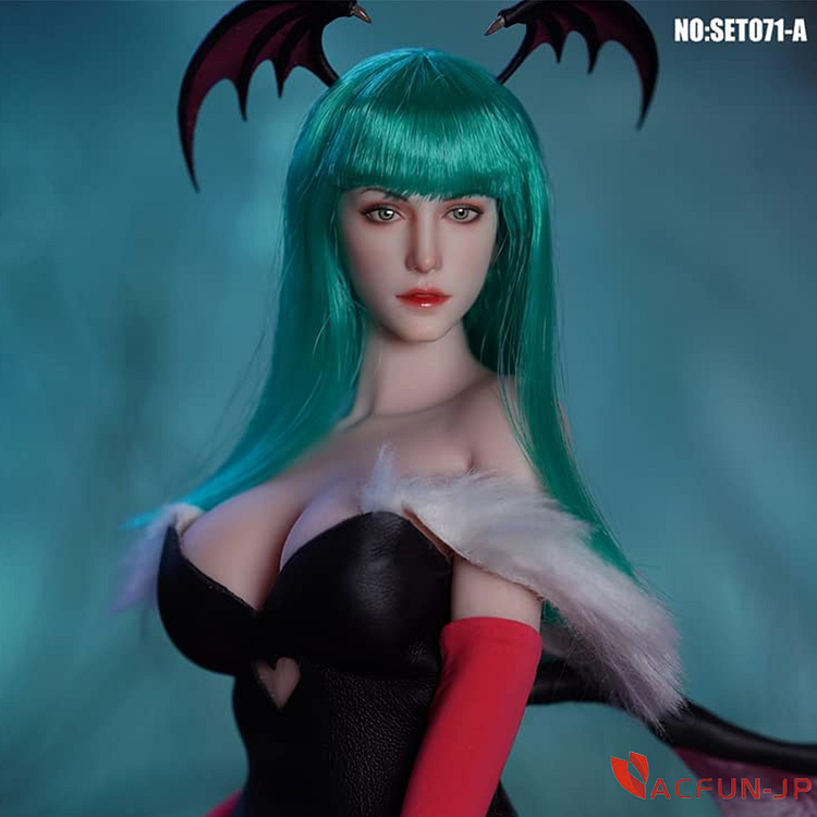 【予約】SUPER DUCK SET071 1/6 美人 美女 セクシー 綺麗 魔女 女神 アクションフィギュア用 ヘッド 翼 衣装 靴 A