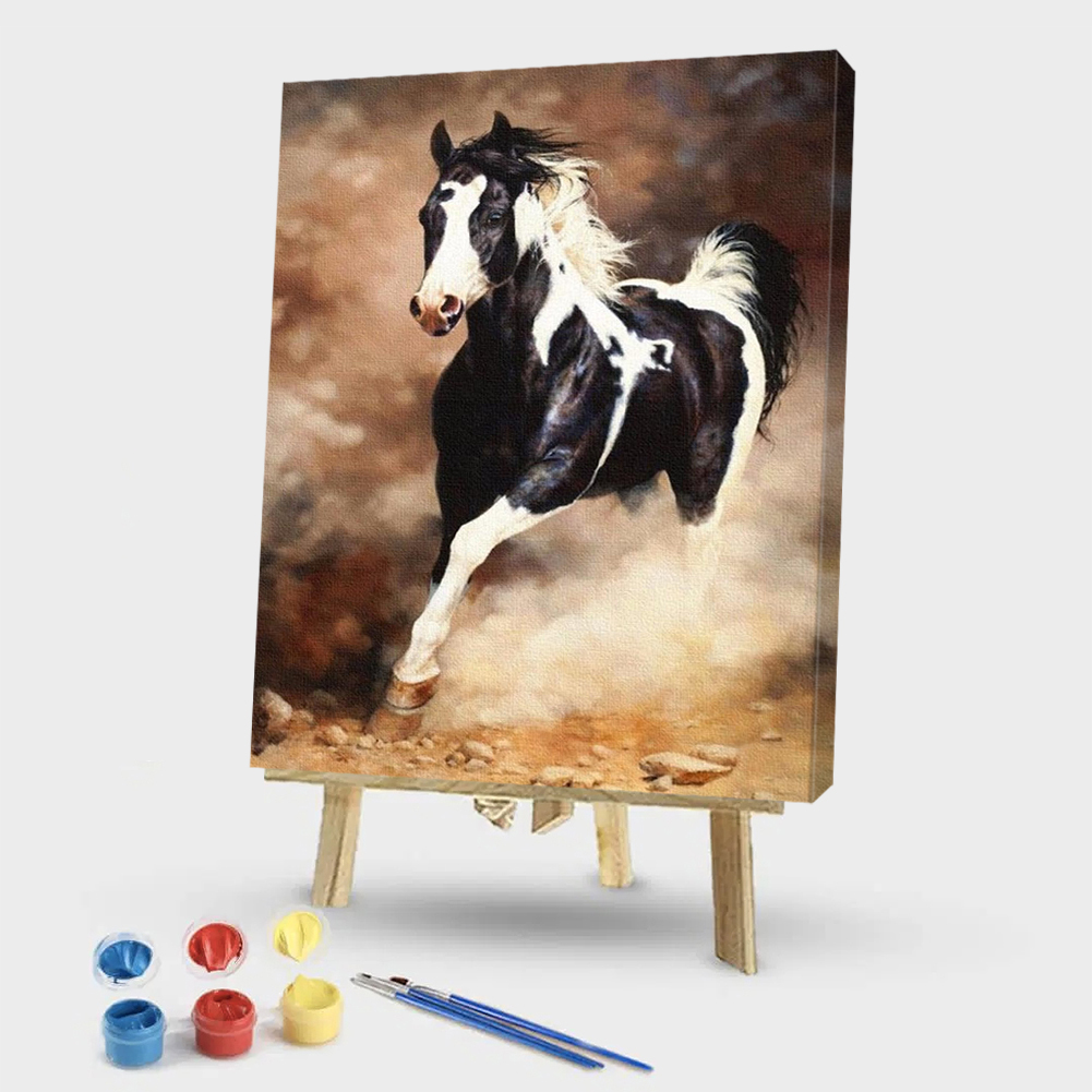 

40*50CM - Paint By Numbers - Running Horse, 501 Original